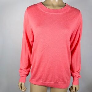 J. Crew Women’s Size Large The Sawyer Sweater Acrylic/Merino Wool Blend